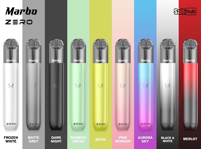 Marbo Zero มีทั้งหมด 9 สีด้วยกัน