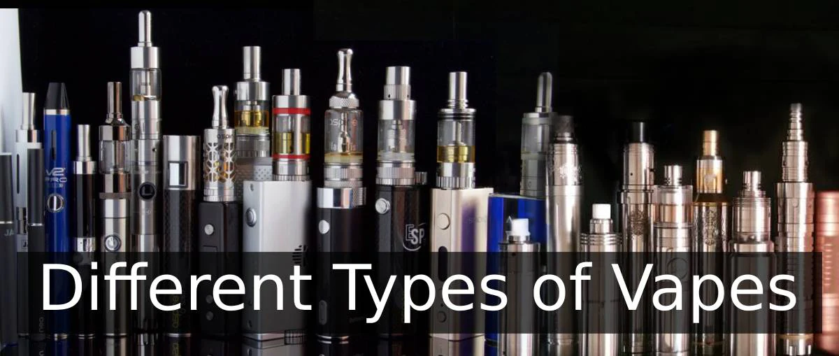 Each type of e-cigarette1