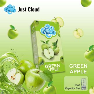 JUSTCLOUND thaipods GREEN APPLE