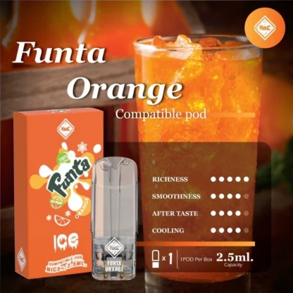 หัวพอต vmc thaipods fanta orange