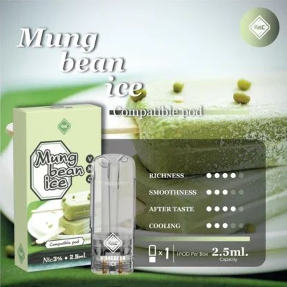 หัวพอต vmc thaipods mung bean ice