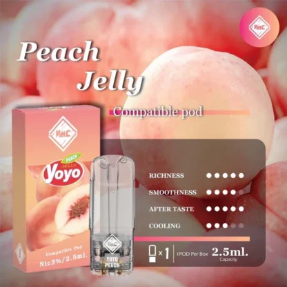 หัวพอต vmc thaipods peach jelly