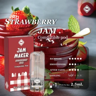หัวพอต vmc thaipods strawberry jam