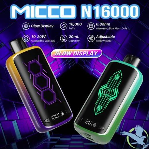 MICCO N16000 พอตใช้แล้วทิ้ง ที่มาพร้อมกับนวัตกรรมขั้นสูง