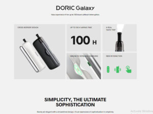 พอตไฟฟ้า Voopoo Doric Galaxy ที่มาพร้อมกับการออกแบบสุดเท่