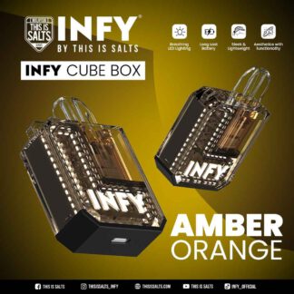 พอตไฟฟ้า Infy Cube Box Amber Orange