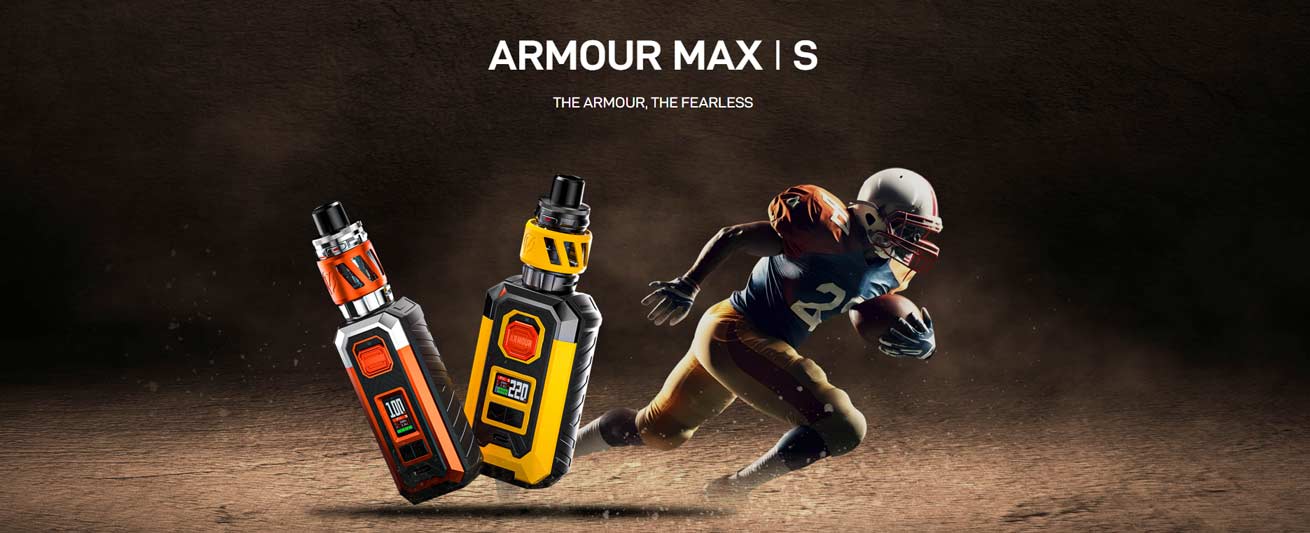 ARMOUR MAX S บุหรี่ไฟฟ้าทรงกล่อง MOD ที่ดีที่สุด